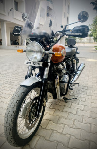 Orange Crush Royal Enfield Interceptor 650 Twin