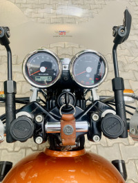 Orange Crush Royal Enfield Interceptor 650 Twin