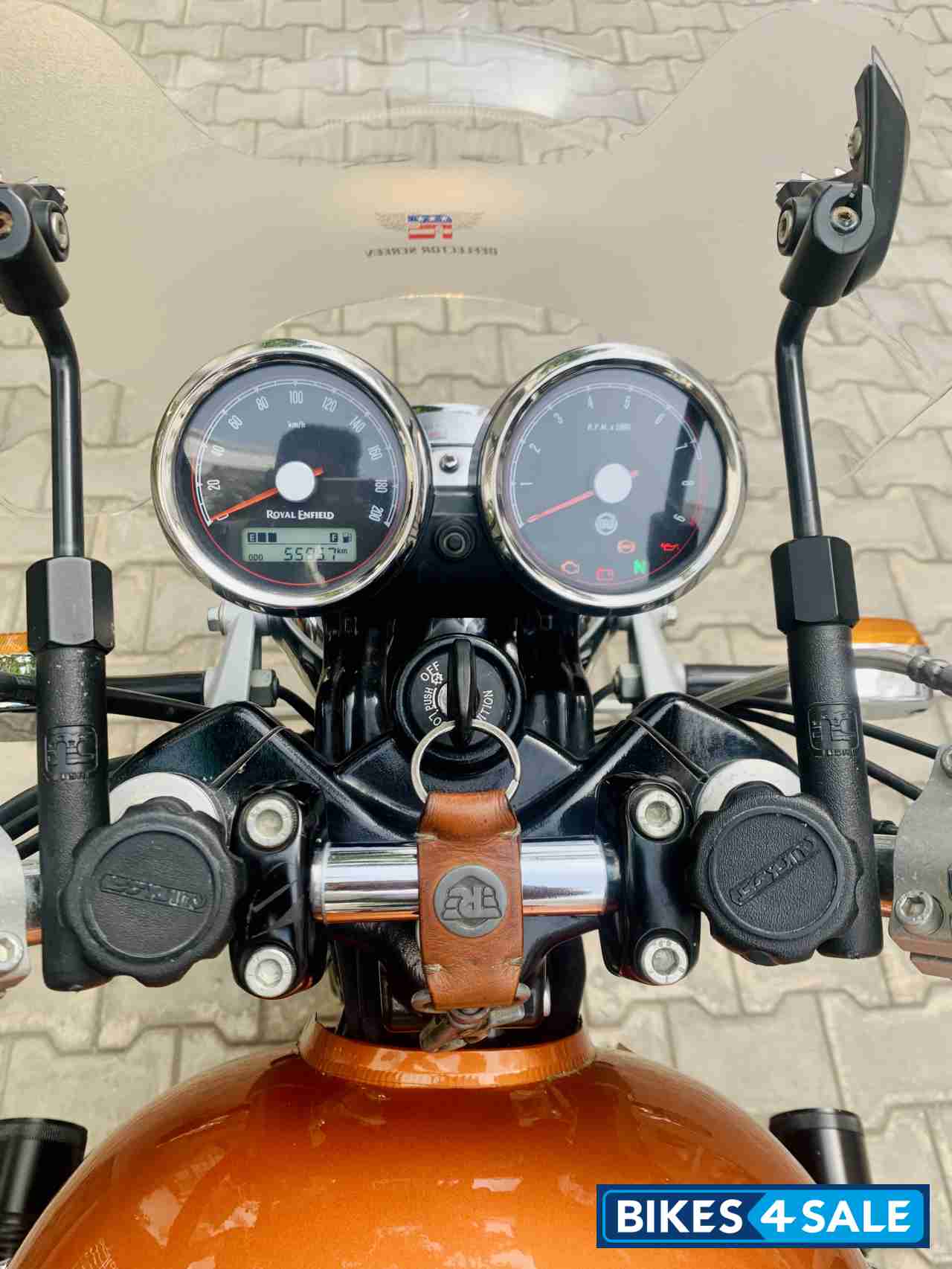 Orange Crush Royal Enfield Interceptor 650 Twin