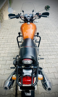 Orange Crush Royal Enfield Interceptor 650 Twin