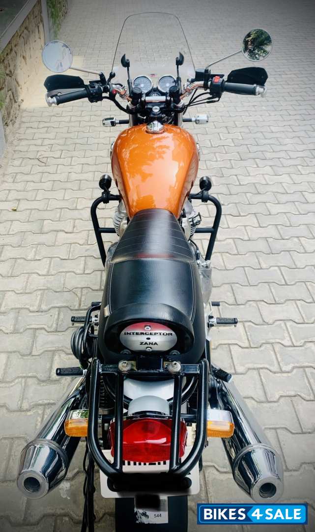 Orange Crush Royal Enfield Interceptor 650 Twin