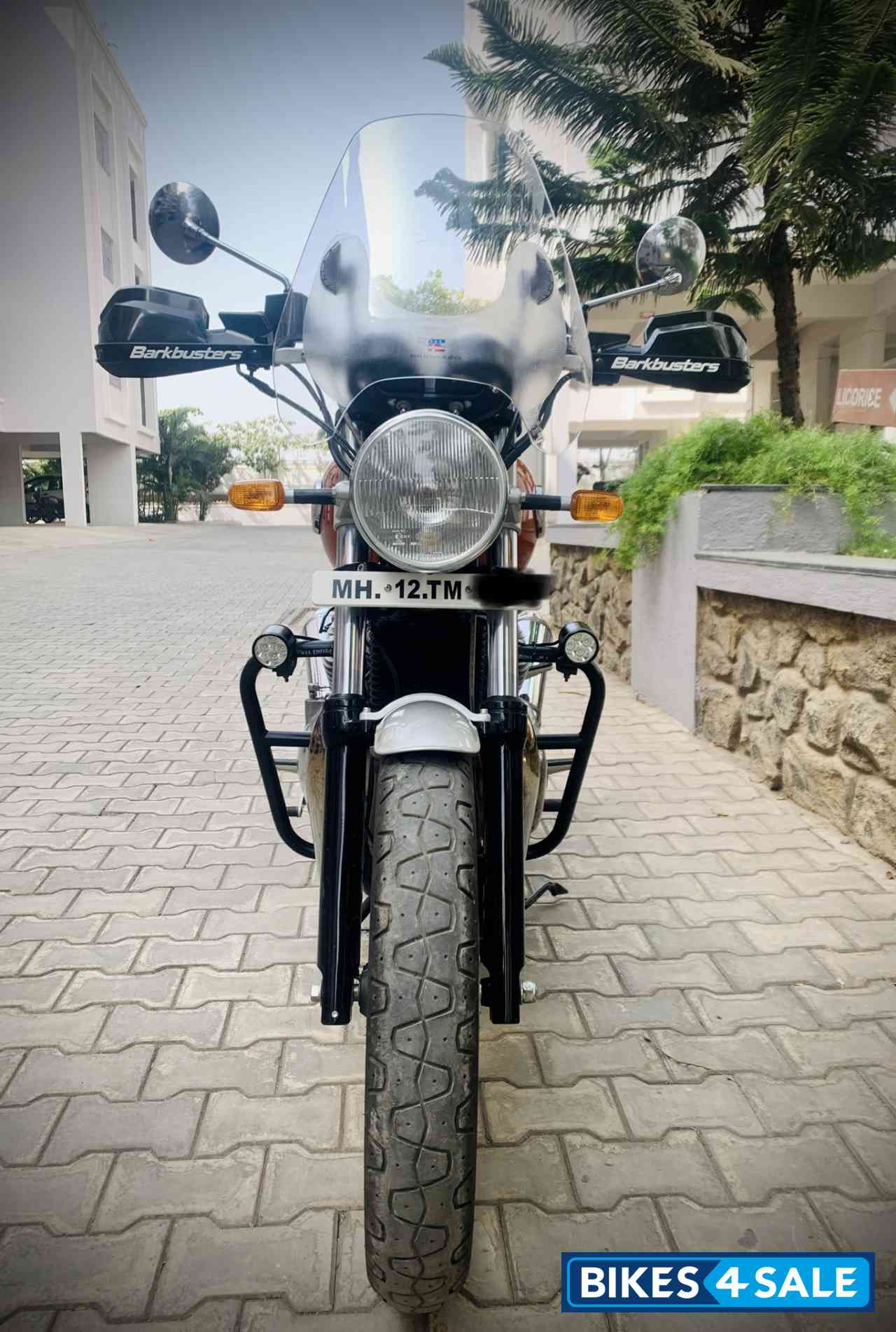 Orange Crush Royal Enfield Interceptor 650 Twin