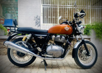 Orange Crush Royal Enfield Interceptor 650 Twin