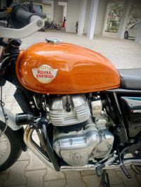 Orange Crush Royal Enfield Interceptor 650 Twin