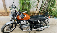 Orange Crush Royal Enfield Interceptor 650 Twin
