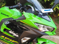 Lime Green Kawasaki Ninja 400