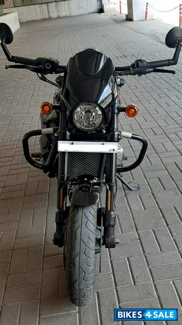 Black Harley Davidson Street Rod