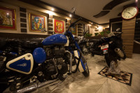 Blue Royal Enfield Classic 350