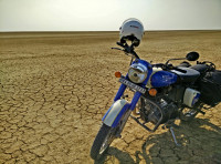 Blue Royal Enfield Classic 350