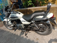 White Bajaj Avenger Cruise 220