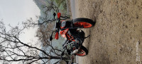 Orange Black White KTM Duke 390