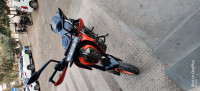 Orange Black White KTM Duke 390
