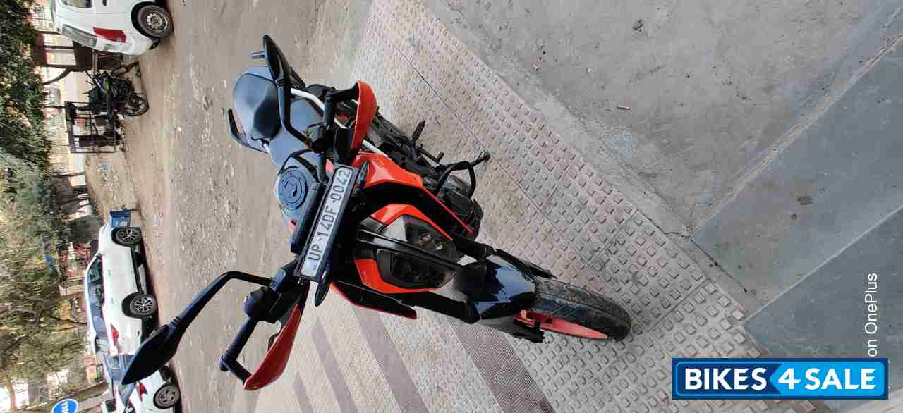 Orange Black White KTM Duke 390