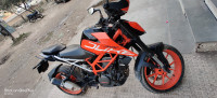 Orange Black White KTM Duke 390