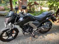 Black Honda CB Unicorn 160