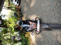 Black Honda CB Unicorn 160