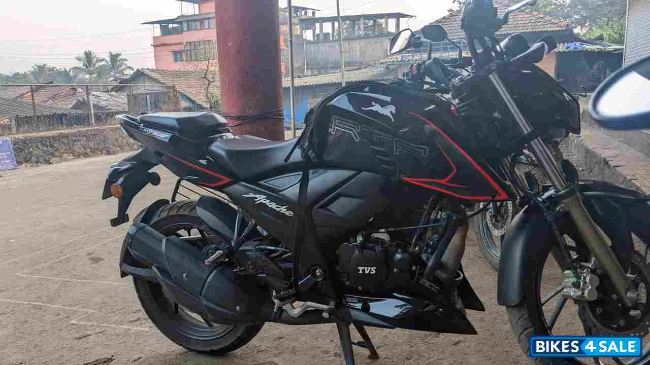 Red TVS Apache RTR 200 4V ABS
