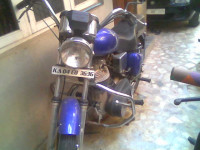 Metallic Blue Royal Enfield Lightning 535