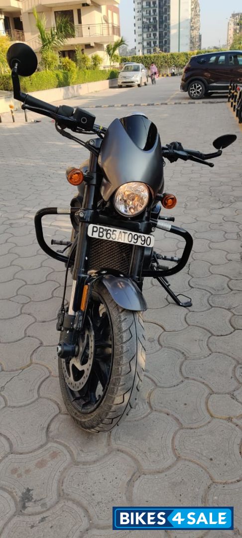 Black Harley Davidson Street Rod