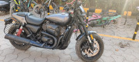 Black Harley Davidson Street Rod