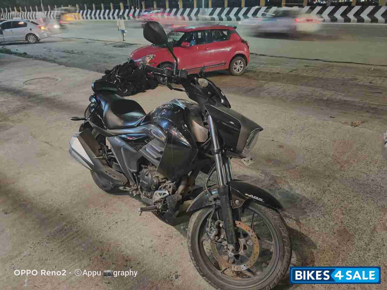 Black With Silver Suzuki Intruder 150