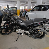 Black Bajaj Pulsar 135LS