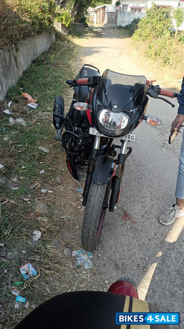 Black And Red Bajaj Pulsar 150 DTSi