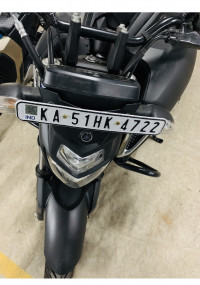 Matt Black Yamaha FZ-S FI V3