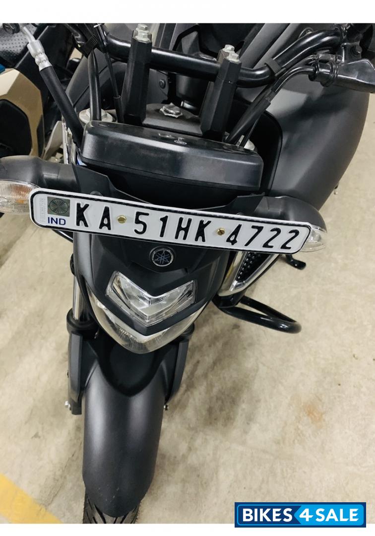 Matt Black Yamaha FZ-S FI V3
