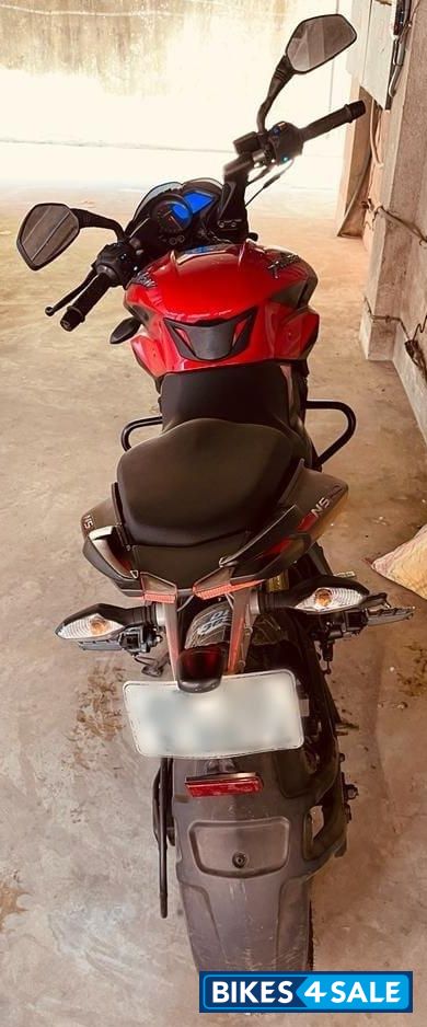 Passion Red+matte Bajaj Pulsar 200 NS ABS
