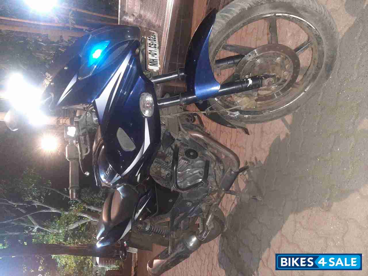 Navy Blue Bajaj Pulsar 220F