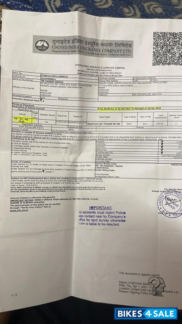 Bajaj Pulsar Bajaj Pulsar