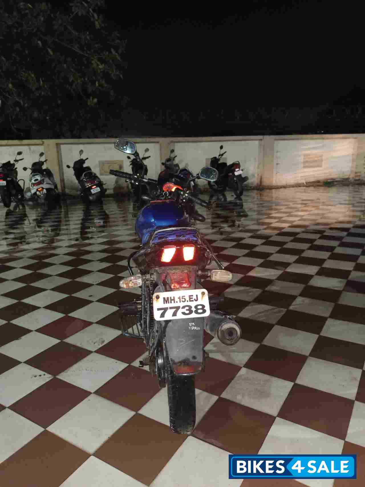 Blue Bajaj Pulsar 150 DTSi