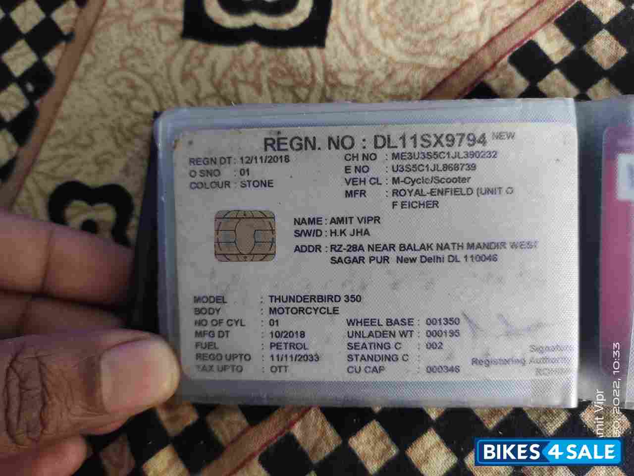 Royal Enfield Thunderbird TwinSpark 350
