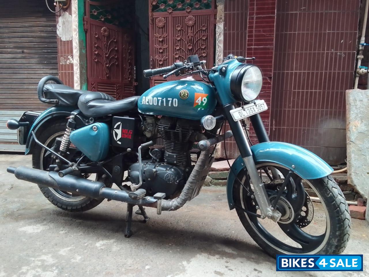 Airforce Blue Royal Enfield Classic Signals Airborne Blue
