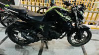 Black & Green Yamaha FZ-S FI V2