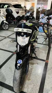 Black & Green Yamaha FZ-S FI V2