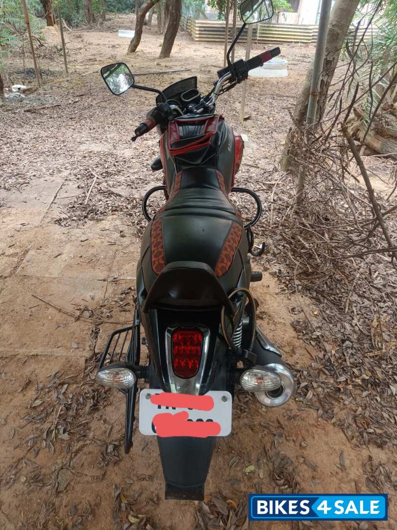 Red And Black Bajaj V15