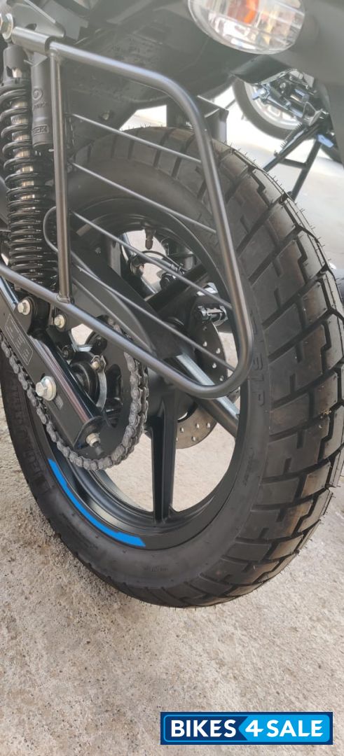 Blue And Black Bajaj Pulsar 150 Twin Disc BS6