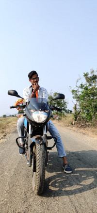 Blue And Black Bajaj Pulsar 150 Twin Disc BS6