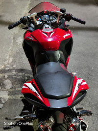 Red Bajaj Pulsar RS 200 ABS