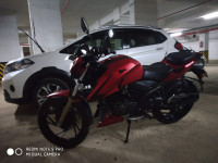 Matte Red TVS Apache RTR 200 4V