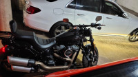 Black Harley Davidson  FatBob