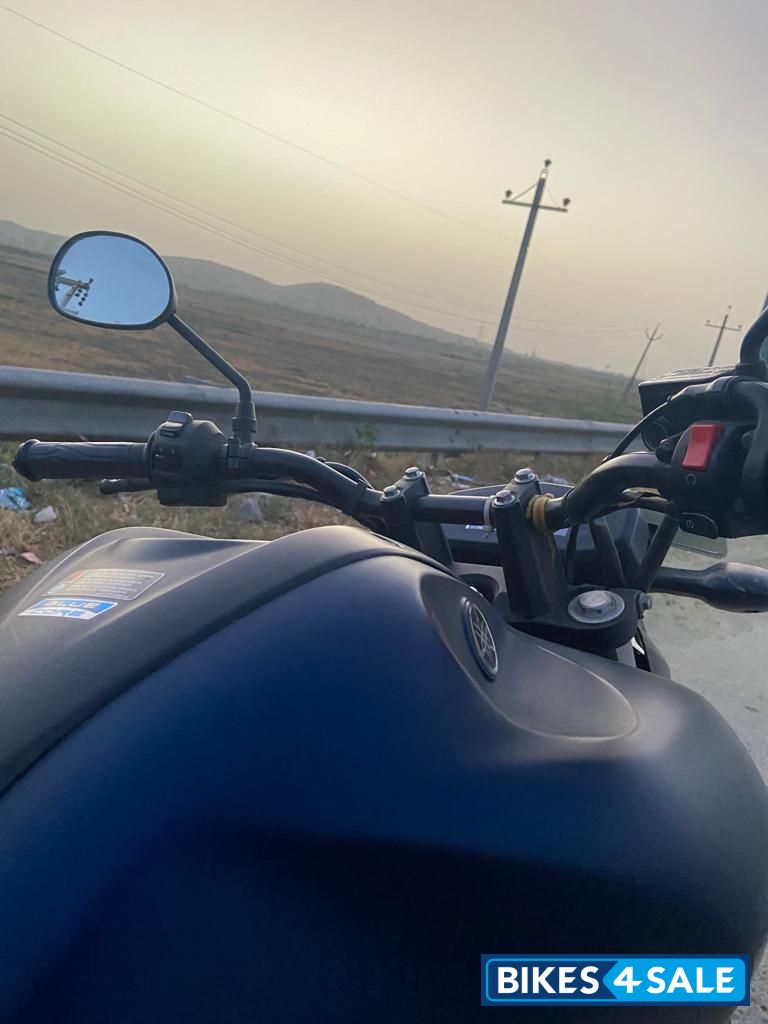 Matt Blue Yamaha FZ-S FI V3