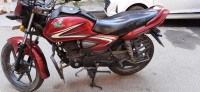 Cherry Red Honda CB Shine