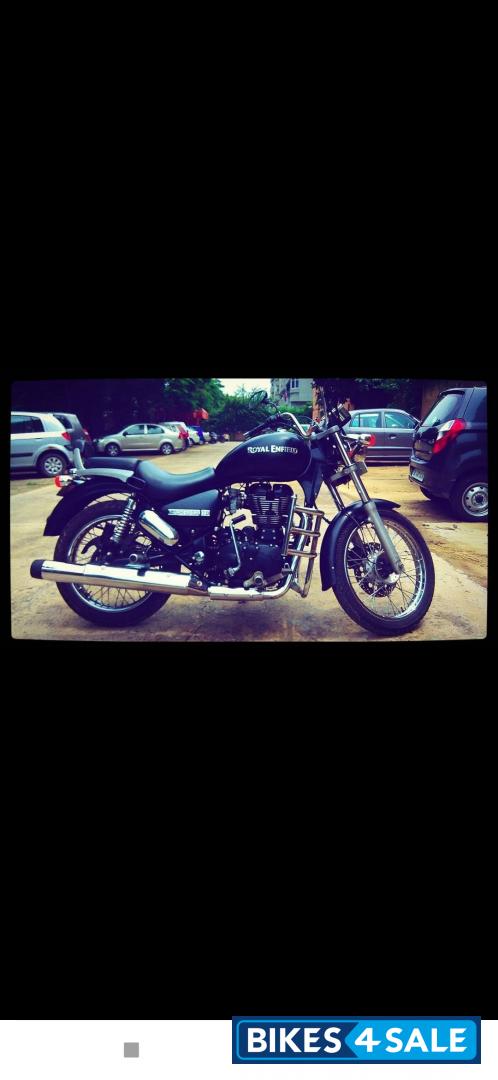 Matt Black Royal Enfield Thunderbird 350