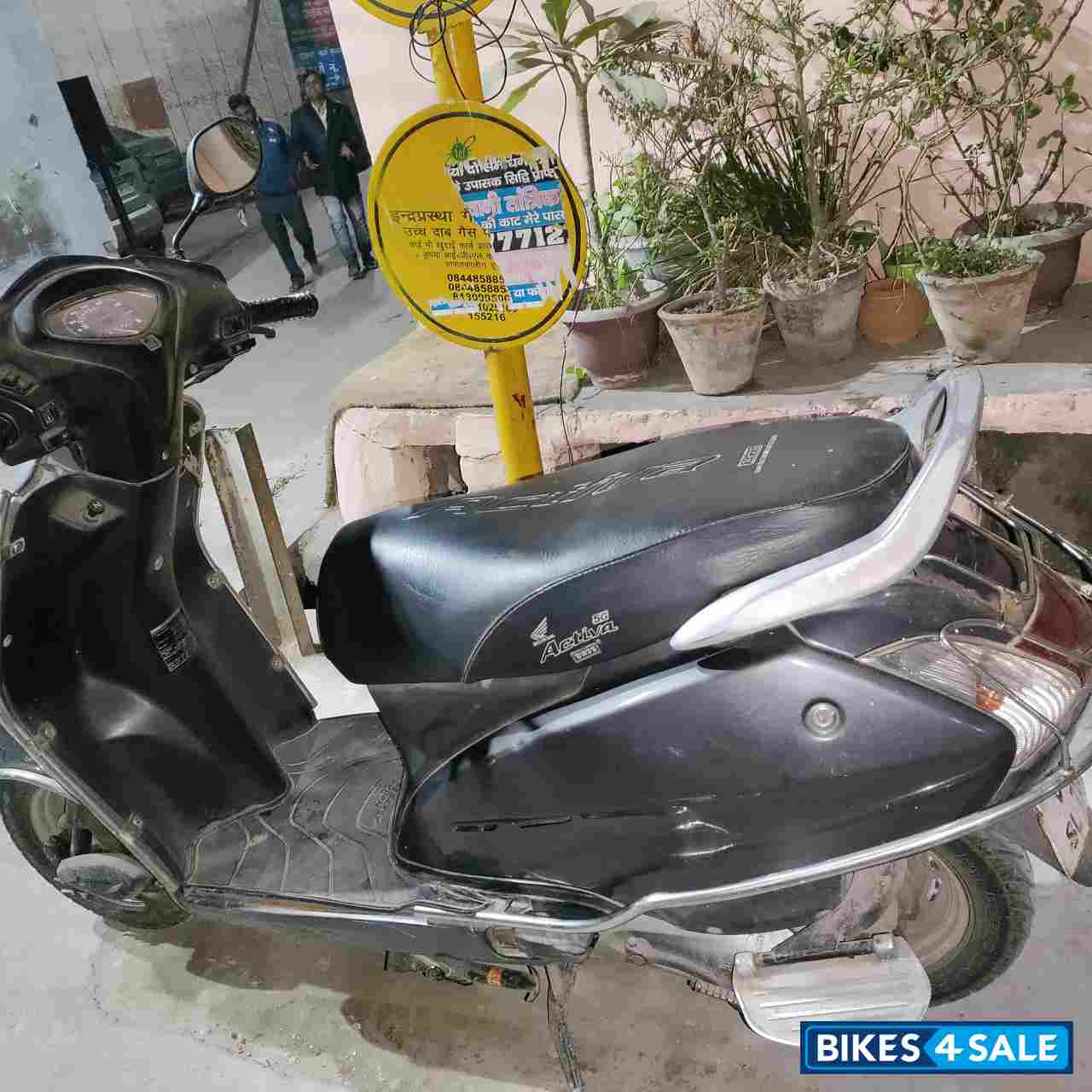 Grey Honda Activa Grey Honda Activa