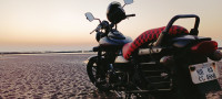 Black Bajaj Avenger Street 220