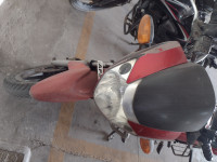 Red TVS Apache 150