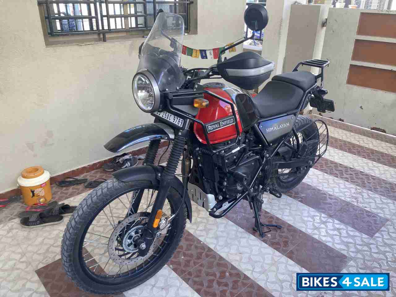 Rock Red Royal Enfield Himalayan BS VI